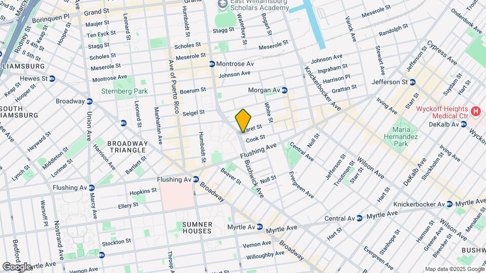 415 Bushwick Avenue Map and Location Details