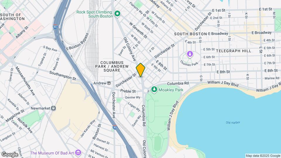 275 Old Colony Ave, Unit Unit 2 Map and Location Details