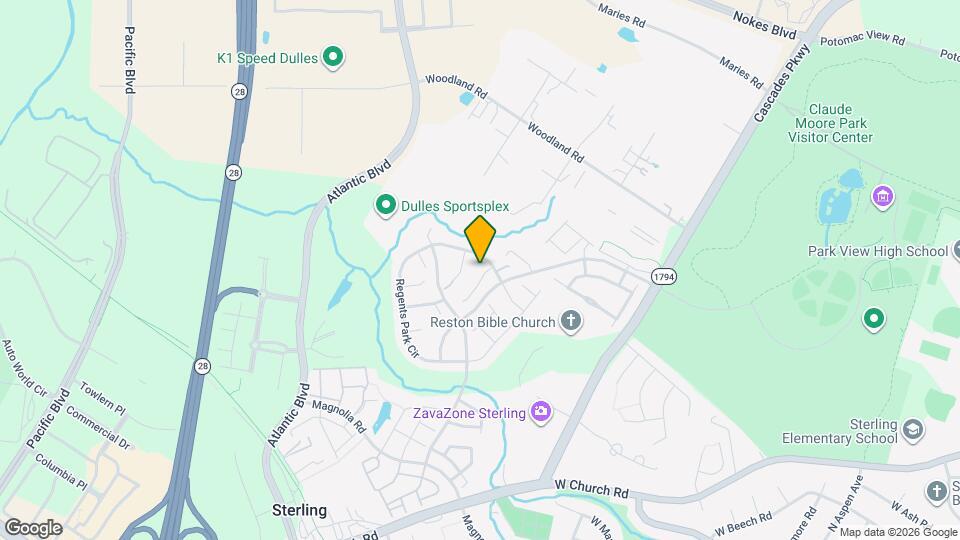 21733 Tottenham Hale Ct Map and Location Details