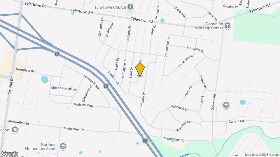 3669 S Naples Ct Map and Location Details