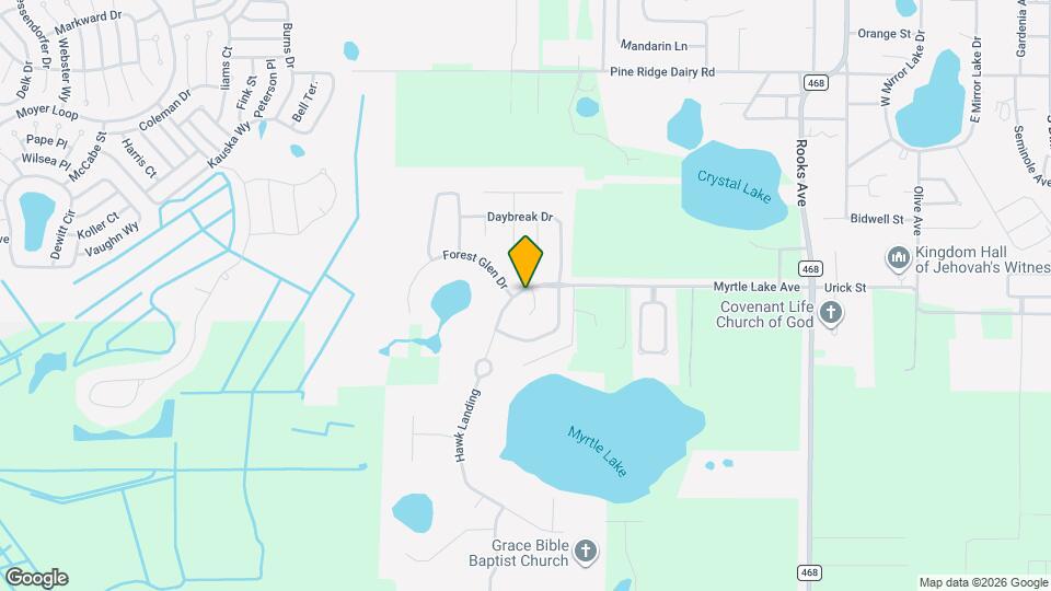 1628 Myrtle Lake Ave Mapa y Detalles de la Ubicación