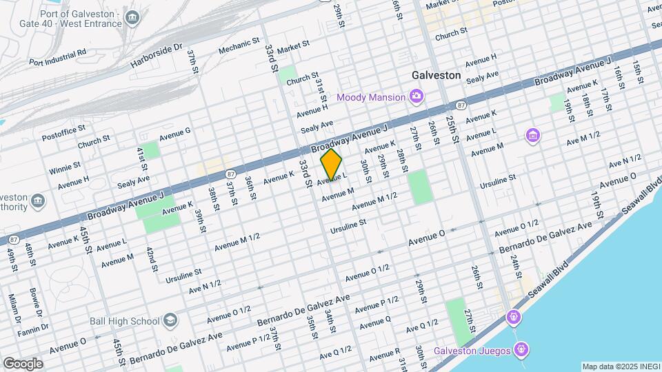 1208 32nd St Map and Location Details