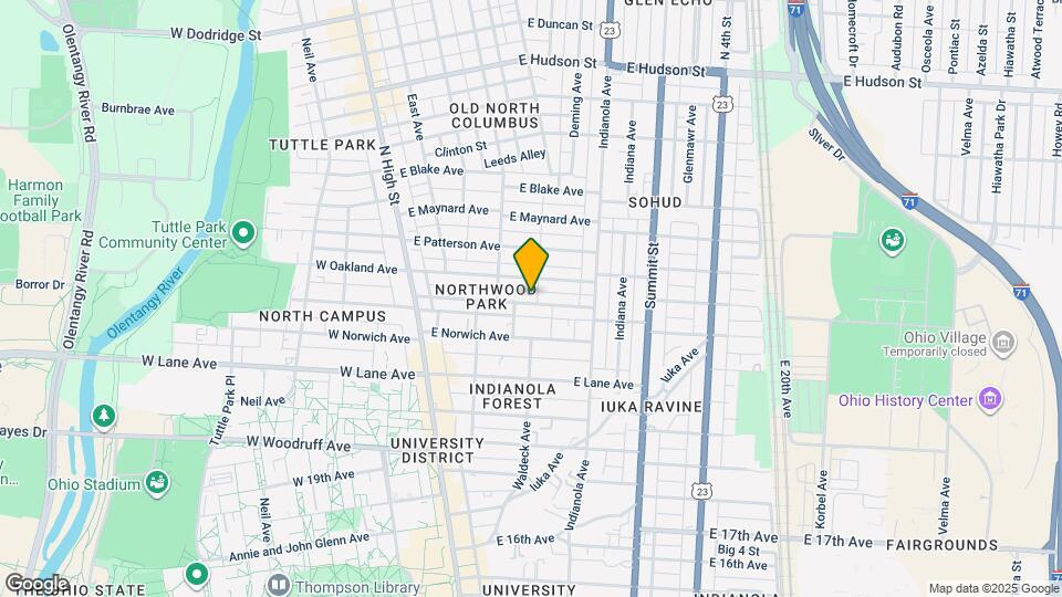 162 E Northwood Ave Map and Location Details