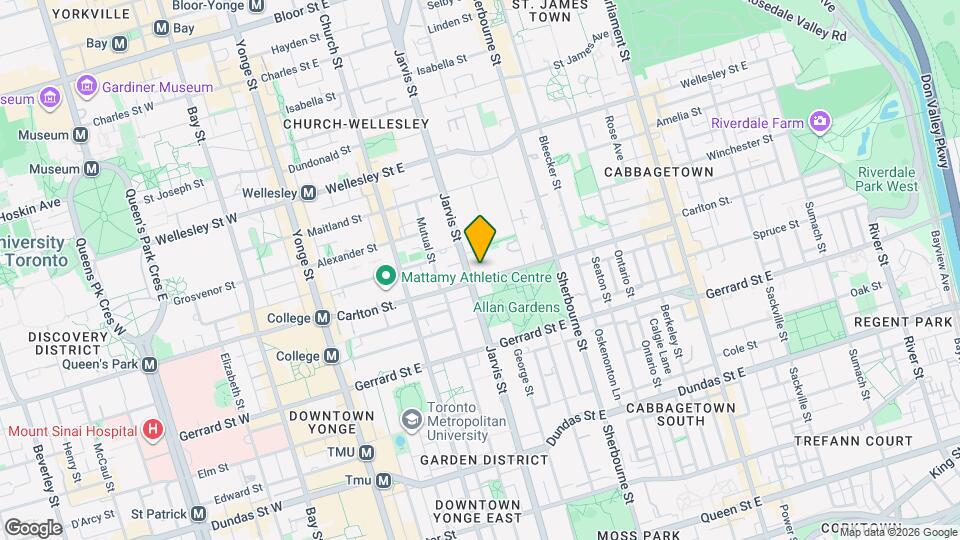 130 Carlton St. Map and Location Details