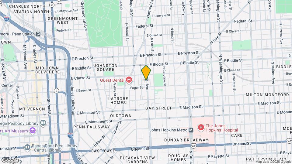 1010 N Central Ave Mapa y Detalles de la Ubicación