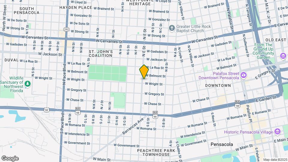 304 N E St Map and Location Details