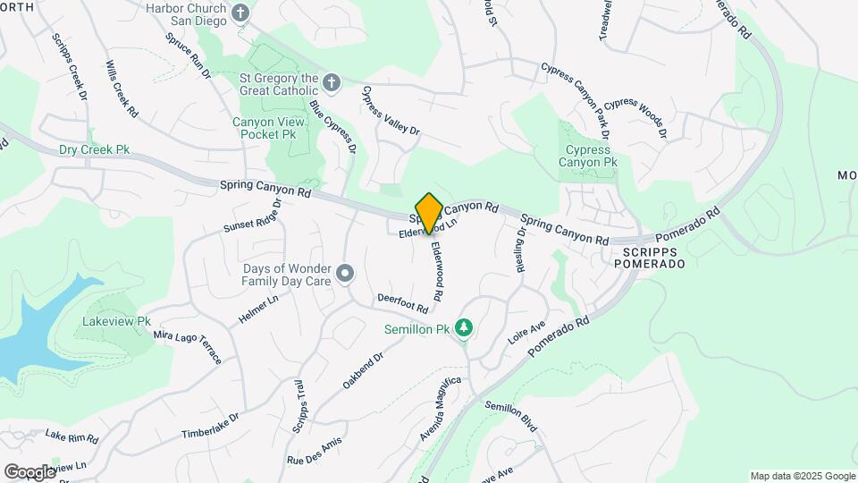 10986 Elderwood Rd Map and Location Details