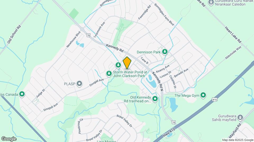 10 Waterville Way Map and Location Details