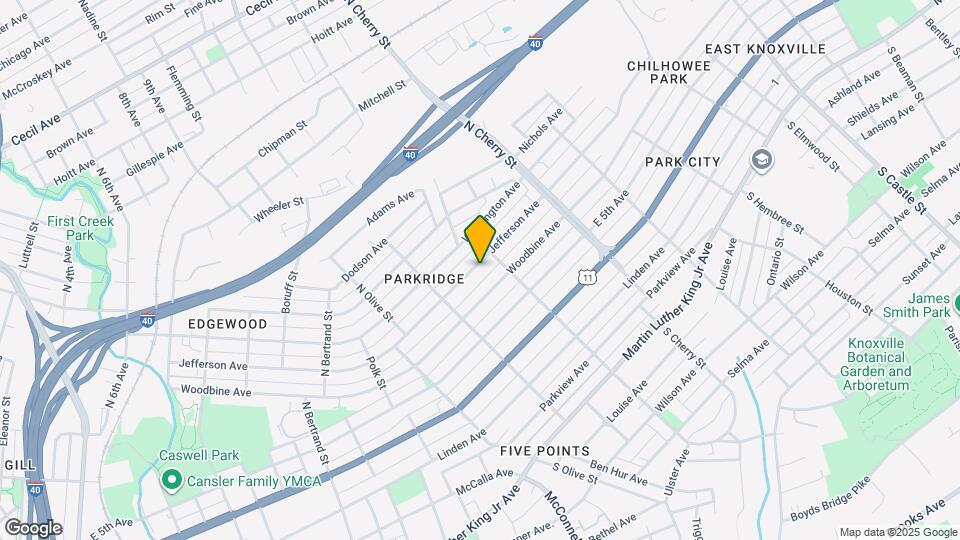 2442 Jefferson Ave Map and Location Details