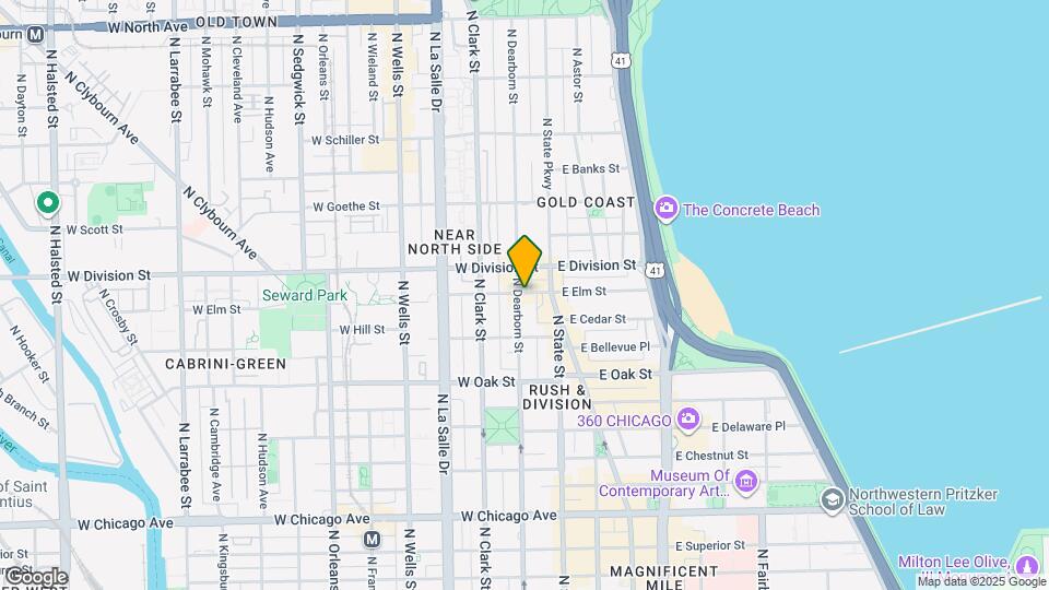 35 W Elm St Map and Location Details