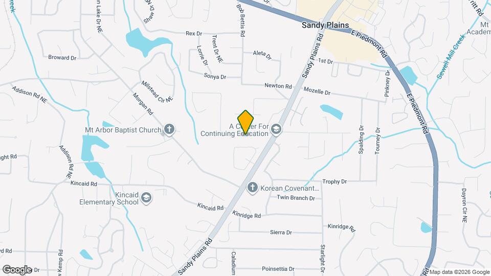 1690 Whitlock Rd Mapa y Detalles de la Ubicación