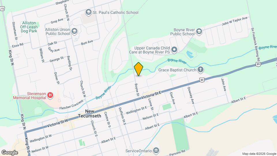 69 Boyne St, Unit 402 Map and Location Details