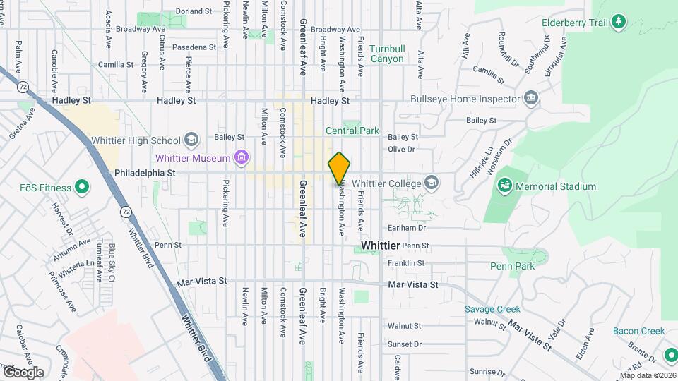 7027 Washington Ave Map and Location Details