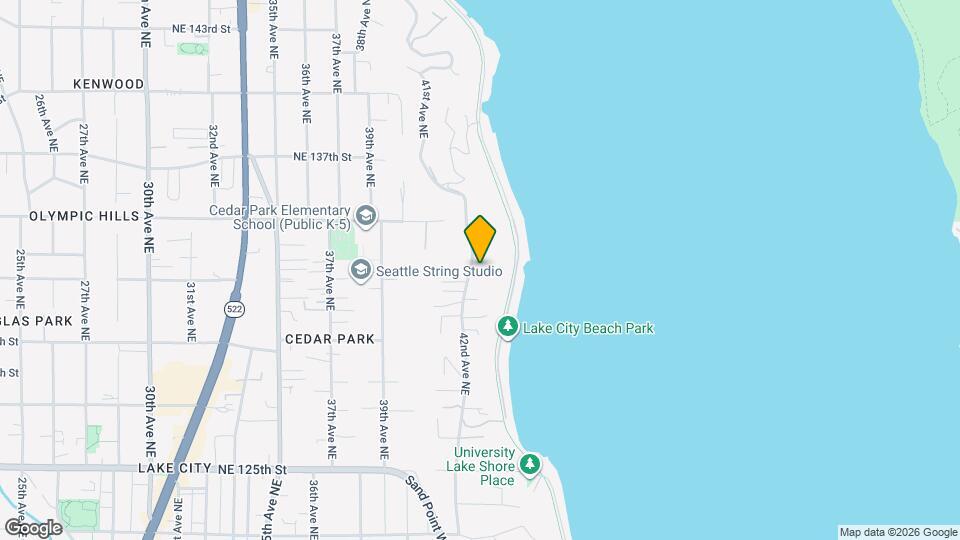 13212 42nd Ave NE Map and Location Details