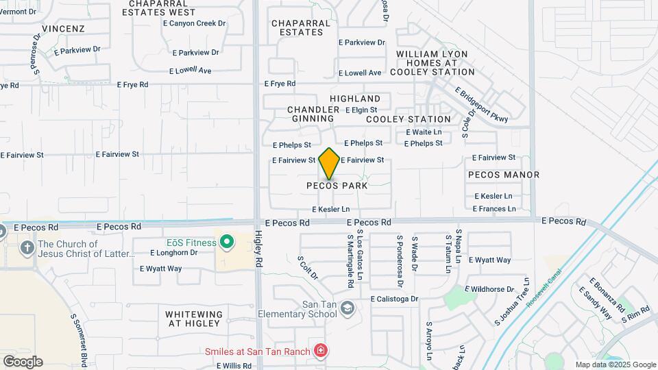 3094 S Martingale Rd Map and Location Details