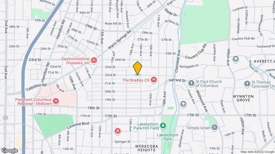 1436 22nd St Map and Location Details