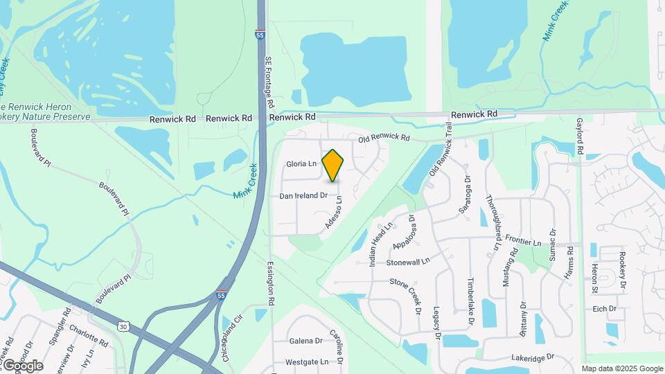 3803 Adesso Ln Map and Location Details