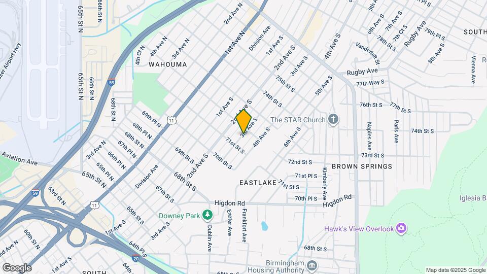 7123 3rd Ave S Map and Location Details