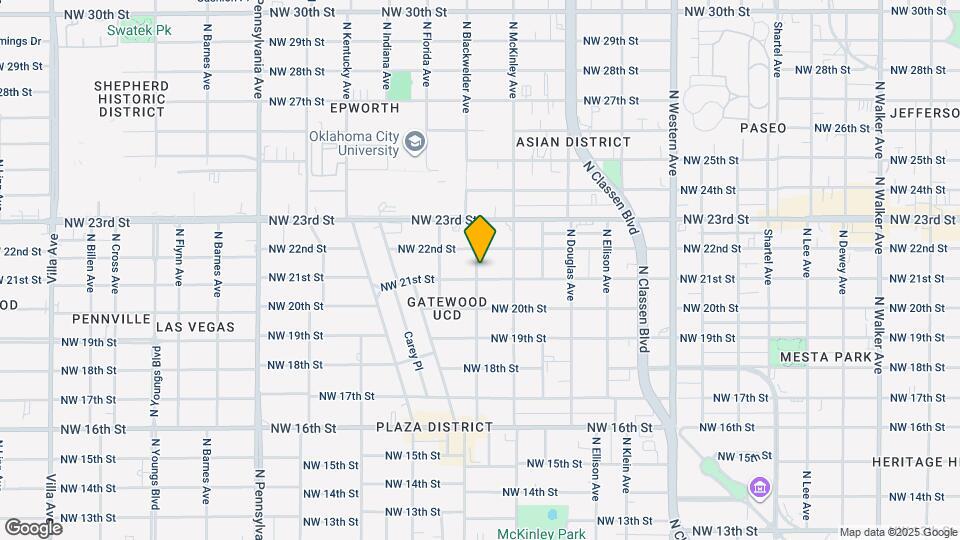 1631 NW 21st St Map and Location Details