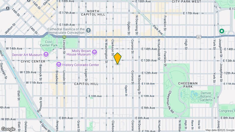 1249-1251 Emerson St Map and Location Details