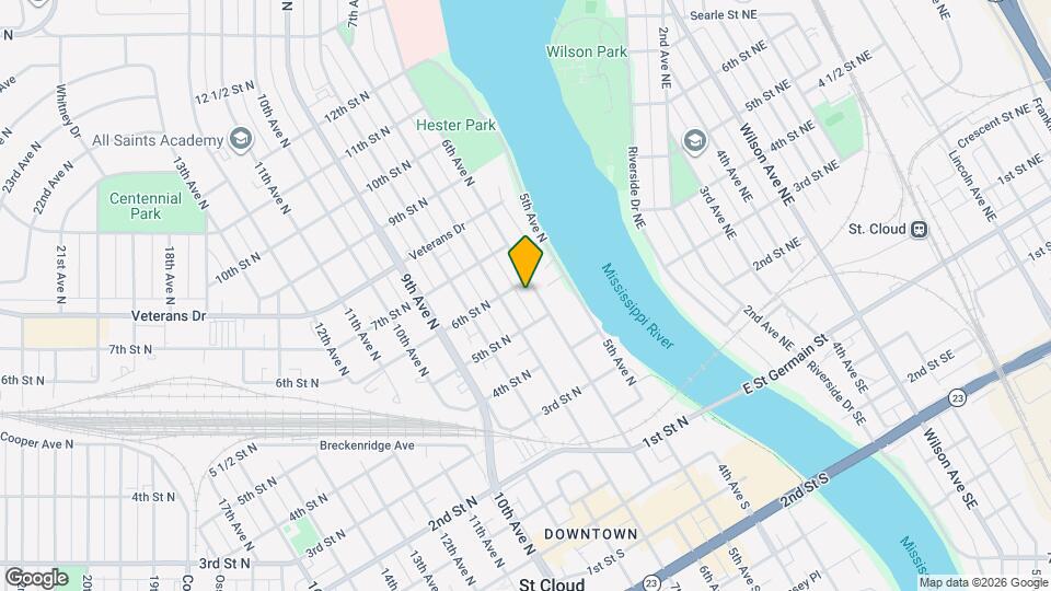 525 6th Ave N Map and Location Details