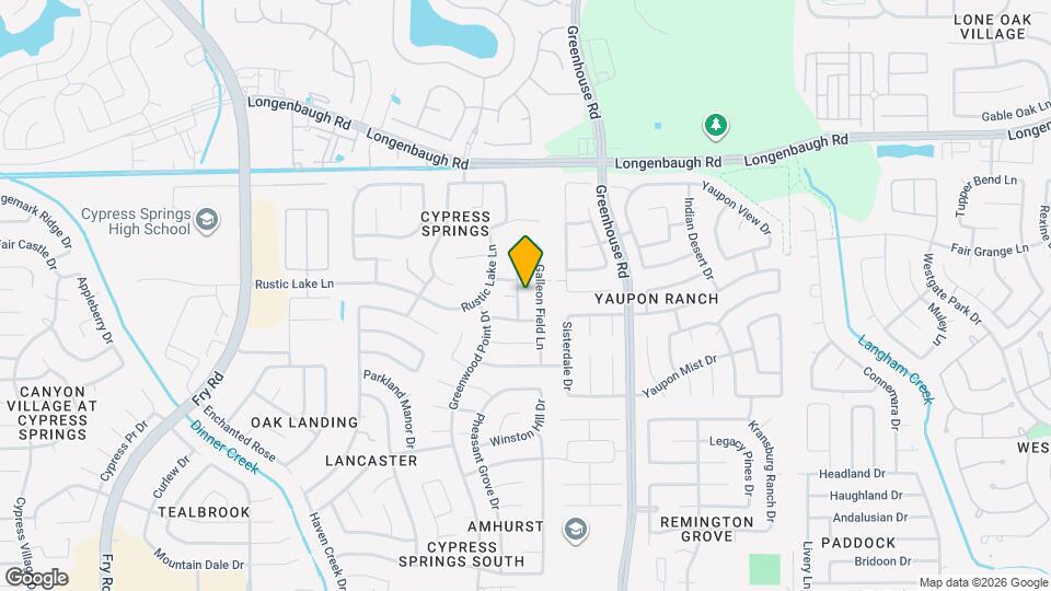 7826 Maverick Trace Ln Map and Location Details