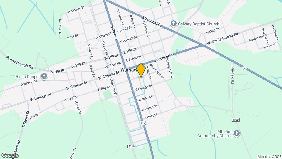 204 E Bay St Map and Location Details