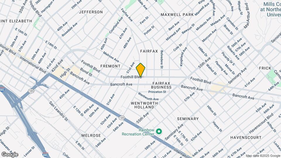 5201-5211 Foothill Blvd Map and Location Details