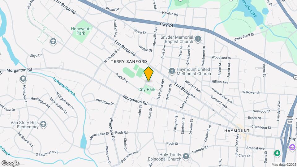 214 Woodrow St Map and Location Details