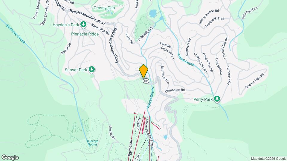 1005 Beech Mountain Pky, Unit 307 Map and Location Details
