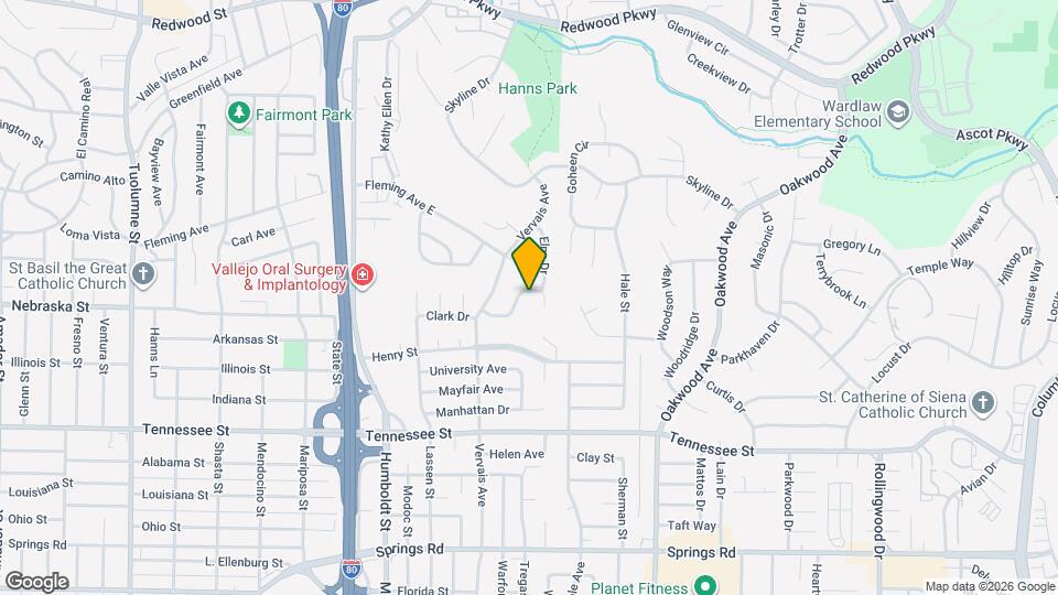 453 Clark Dr Map and Location Details