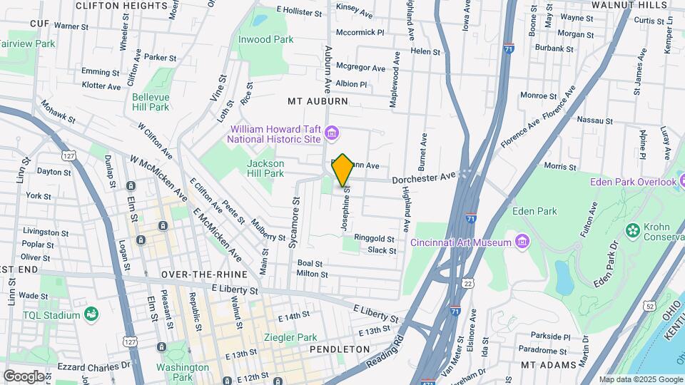 1851 Josephine St Map and Location Details