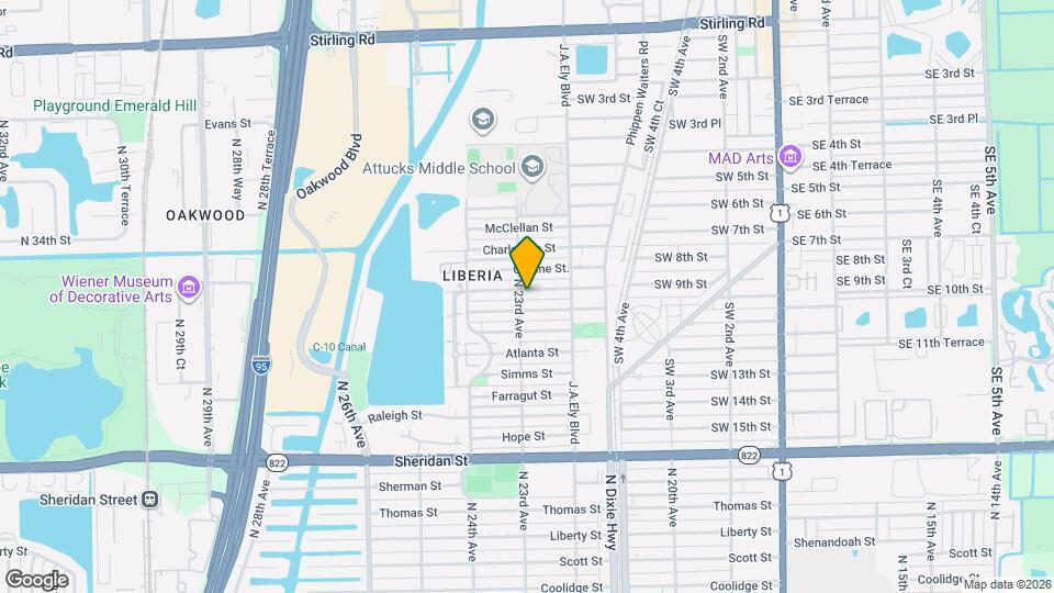 2254 Cody St Mapa y Detalles de la Ubicación