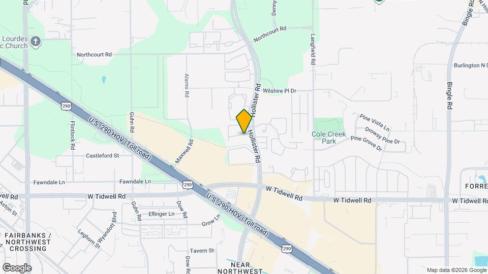 7511 S Linpar Ct Map and Location Details