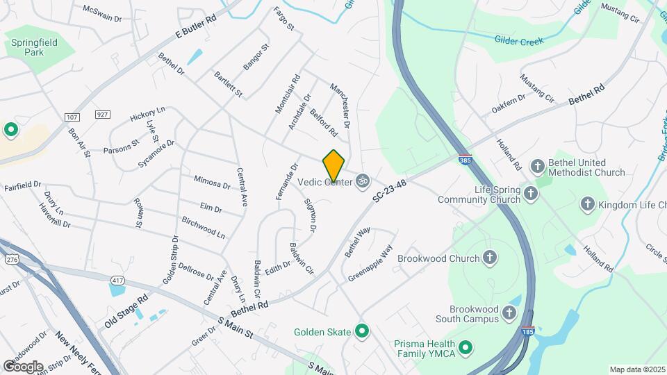 106 Setters Ct Map and Location Details