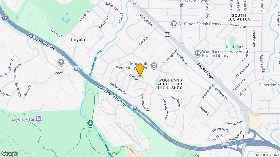 2055 Kent Dr Map and Location Details