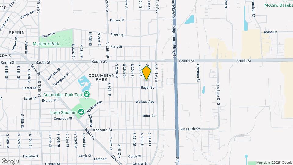 132 S 31st St Map and Location Details