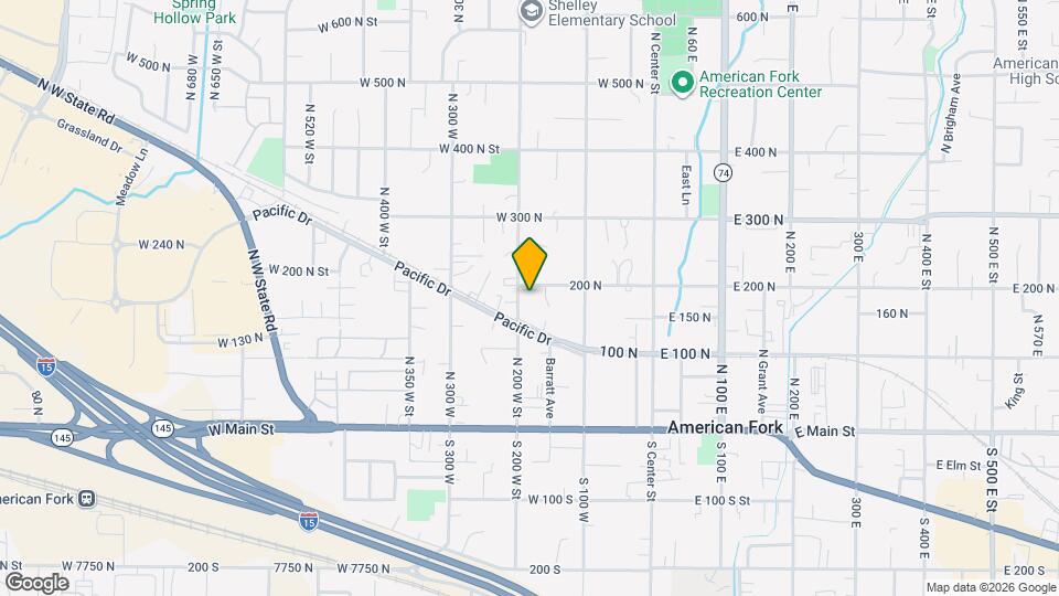 180 N 200 W St, Unit Unit 1 Map and Location Details
