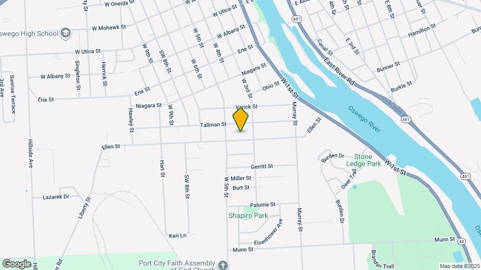 99 1/2 Ellen St Map and Location Details