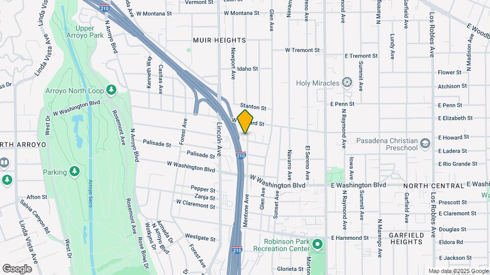 325-327 Del Monte St Mapa y Detalles de la Ubicación