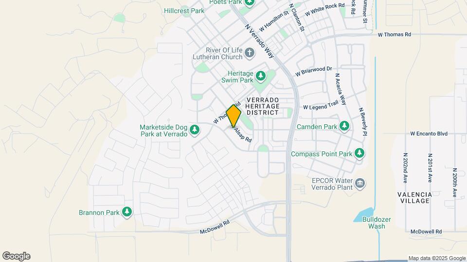 2336 N Alsap Rd Map and Location Details