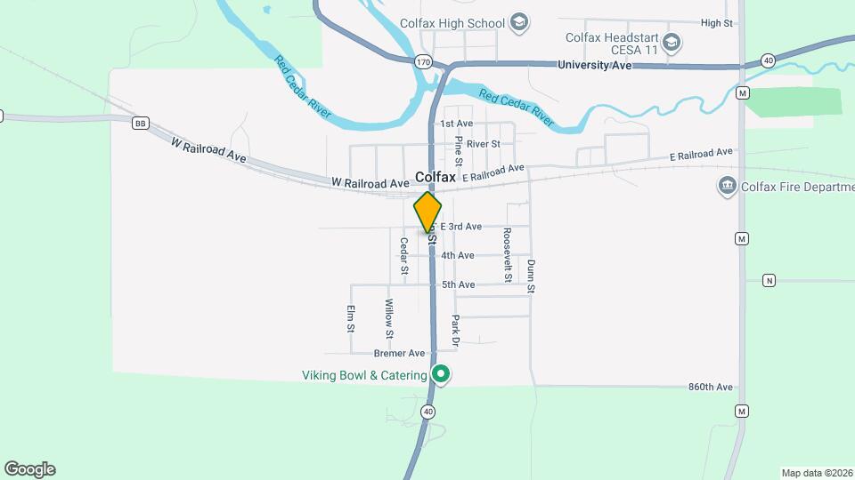 307 Main St Map and Location Details