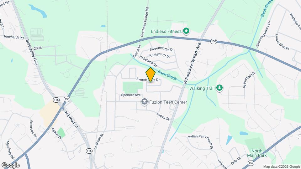 226 Everett Park Dr Map and Location Details