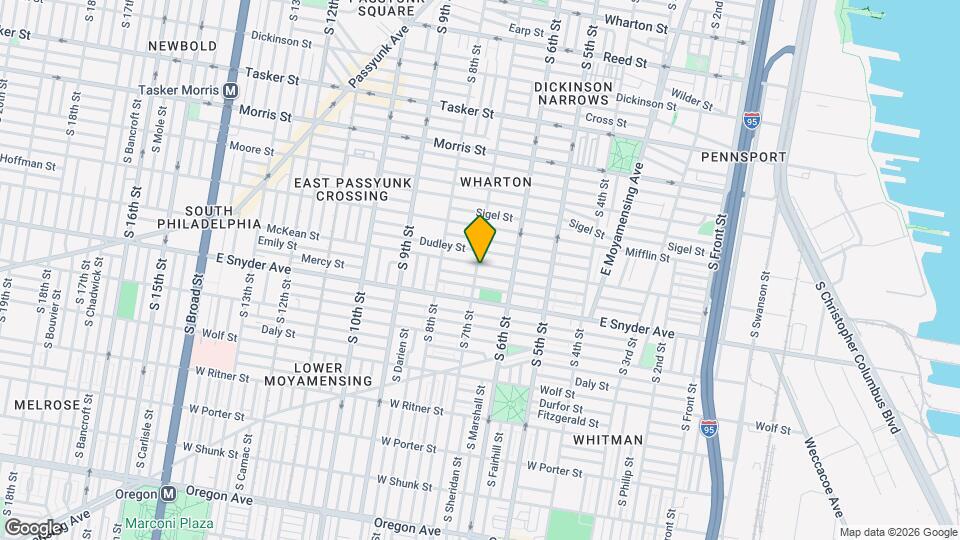 2003 S 7th St Map and Location Details