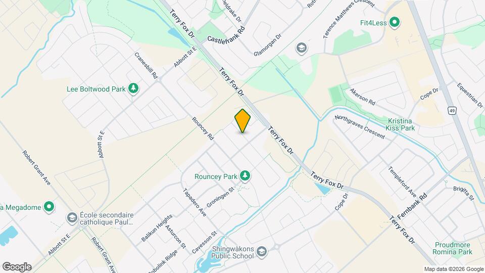 212 Losino Cres Map and Location Details