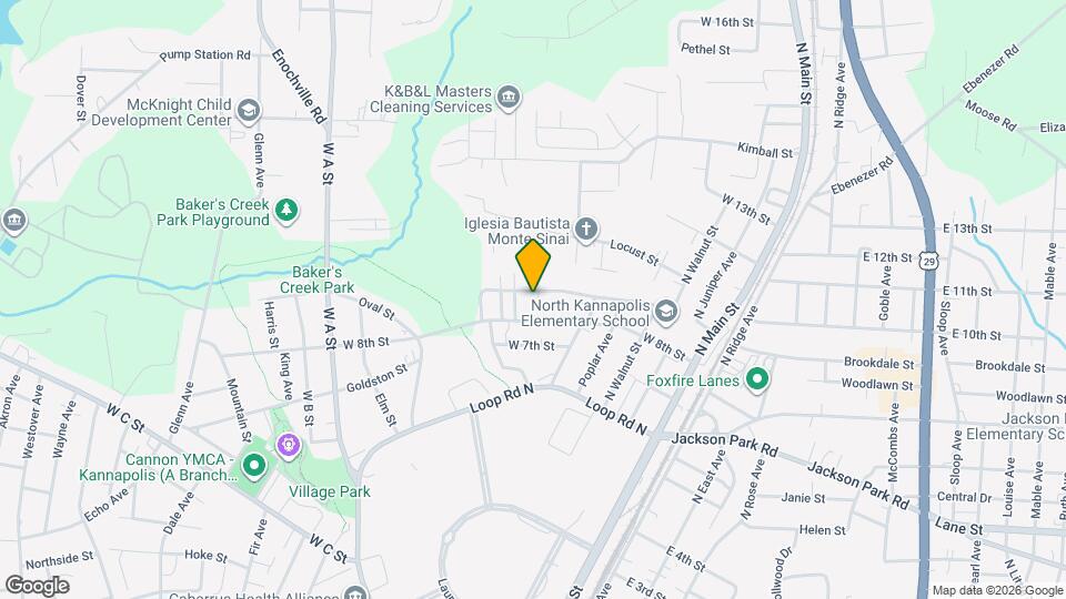 519 W 9th St Map and Location Details