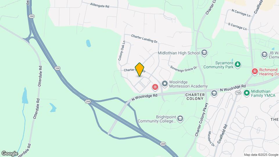 1020 Westwood Village Way Map and Location Details