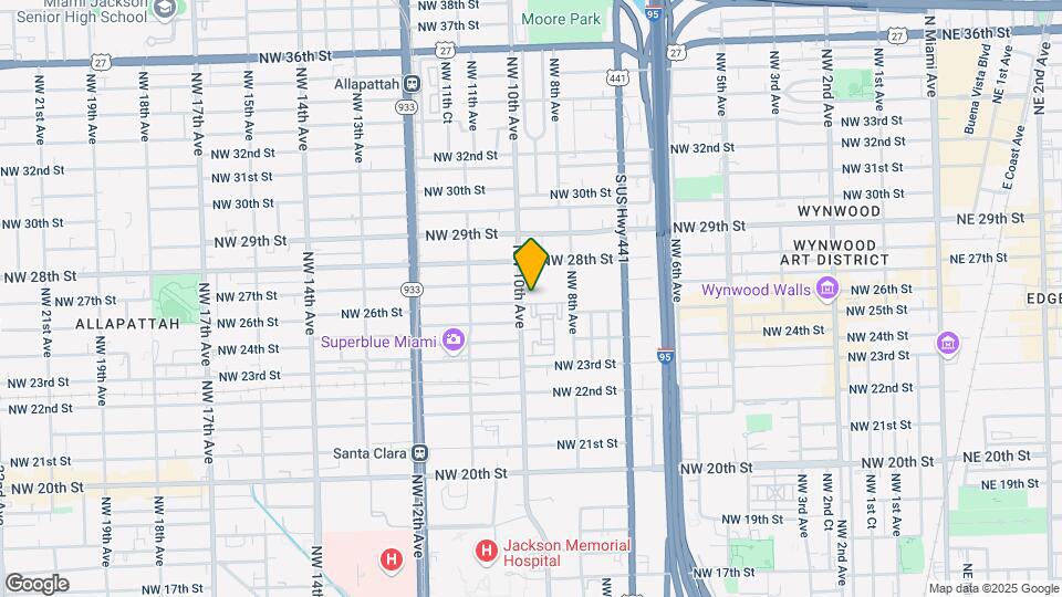 Miami Stadium Apartments Mapa y Detalles de la Ubicación