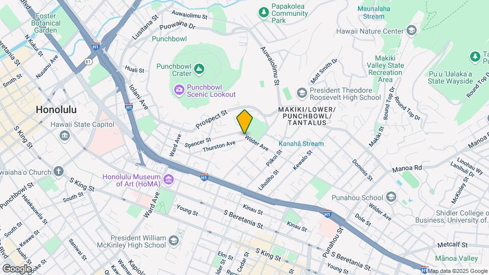 1596-1598 Thurston Ave Mapa y Detalles de la Ubicación