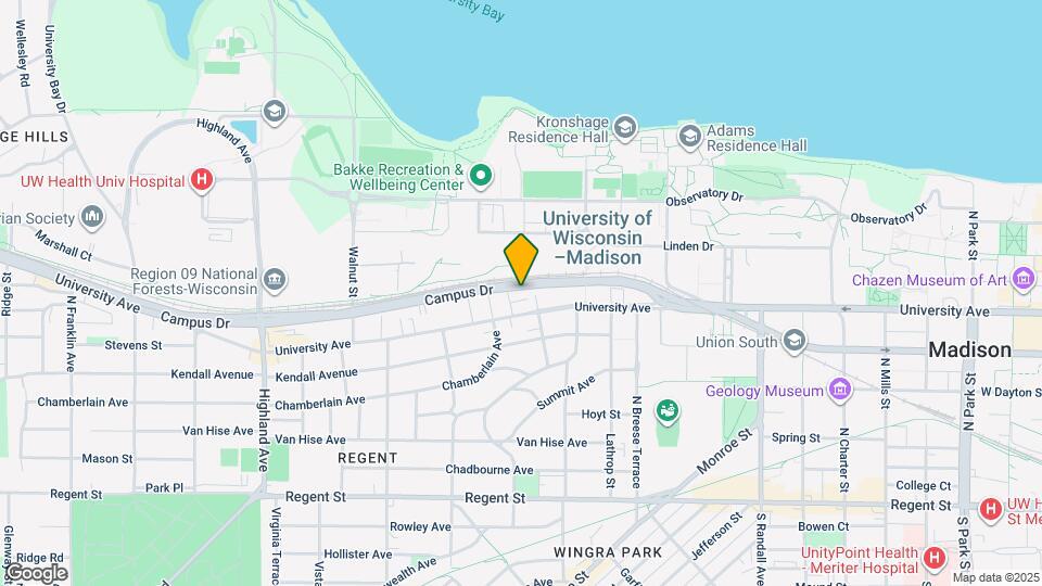 1912 Birge Terrace, Unit 2 Map and Location Details
